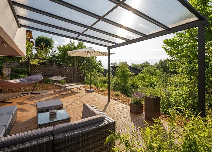 Rhoenkristall Modernes Terrassenhaus Mit Weitblick