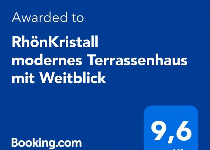 Rhoenkristall Modernes Terrassenhaus Mit Weitblick