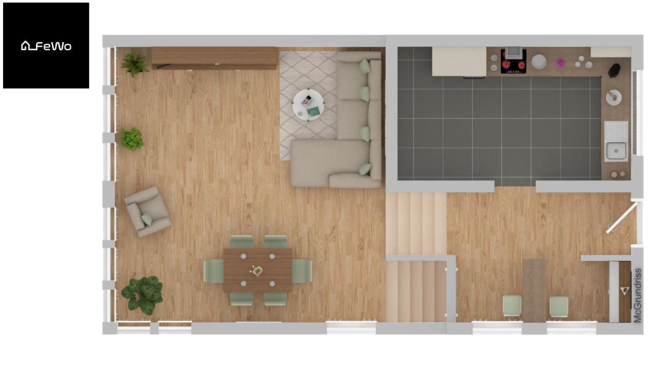 Hébergement de vacances Rhoenkristall Modernes Terrassenhaus Mit Weitblick *