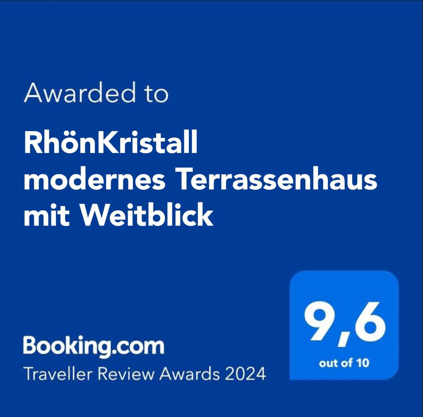 Holiday home Rhoenkristall Modernes Terrassenhaus Mit Weitblick